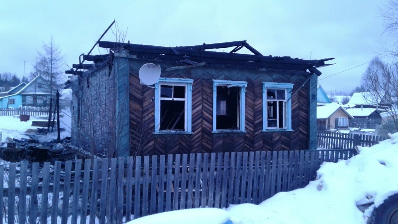В Архангельской области при пожаре в частном доме погибла пожилая пара